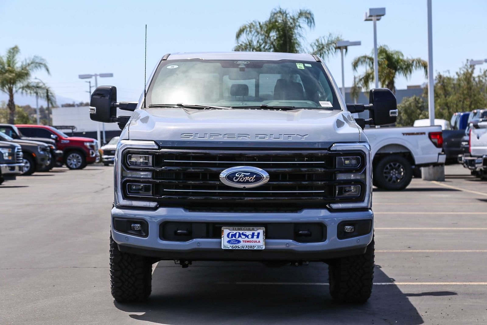 New 2026 Glacier Gray Metallic Tri-Coat Ford F-250® Platinum® image 2