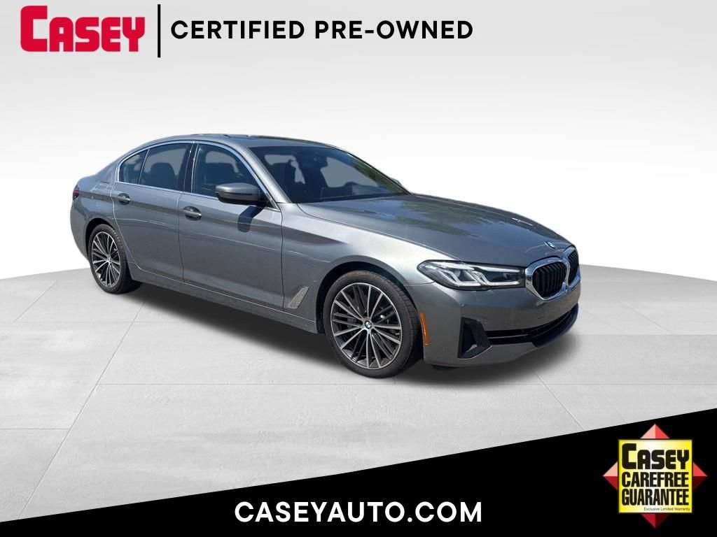 Used 2023 Gray BMW 540i image 1