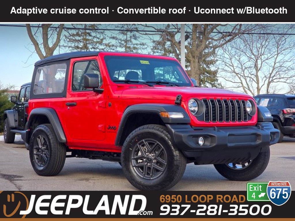 New 2026 Firecracker Red Clear-Coat Exterior Paint Jeep Sport image 1