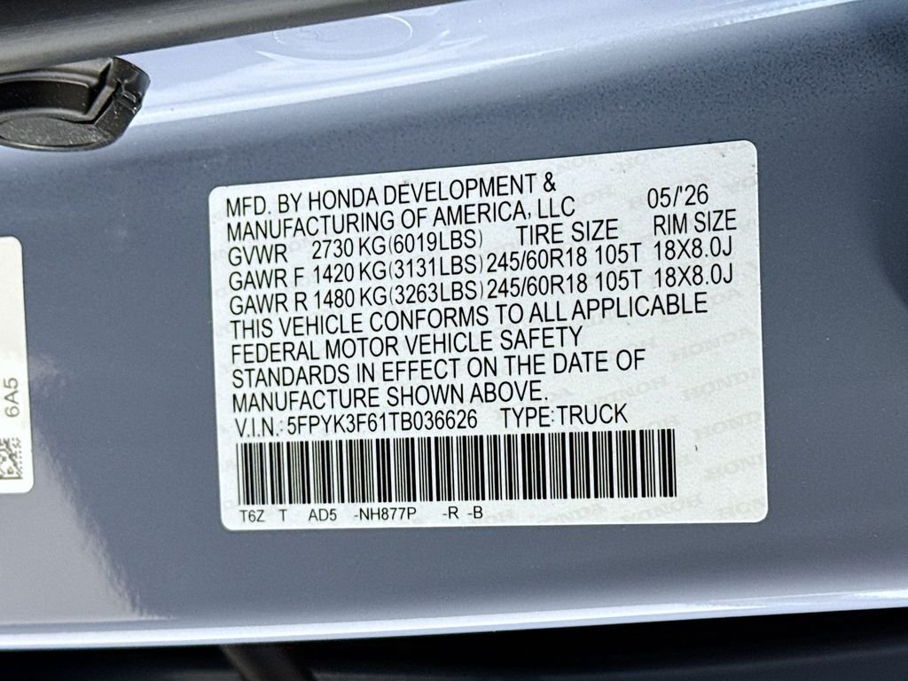 2026 Honda Ridgeline TrailSport - Photo 32