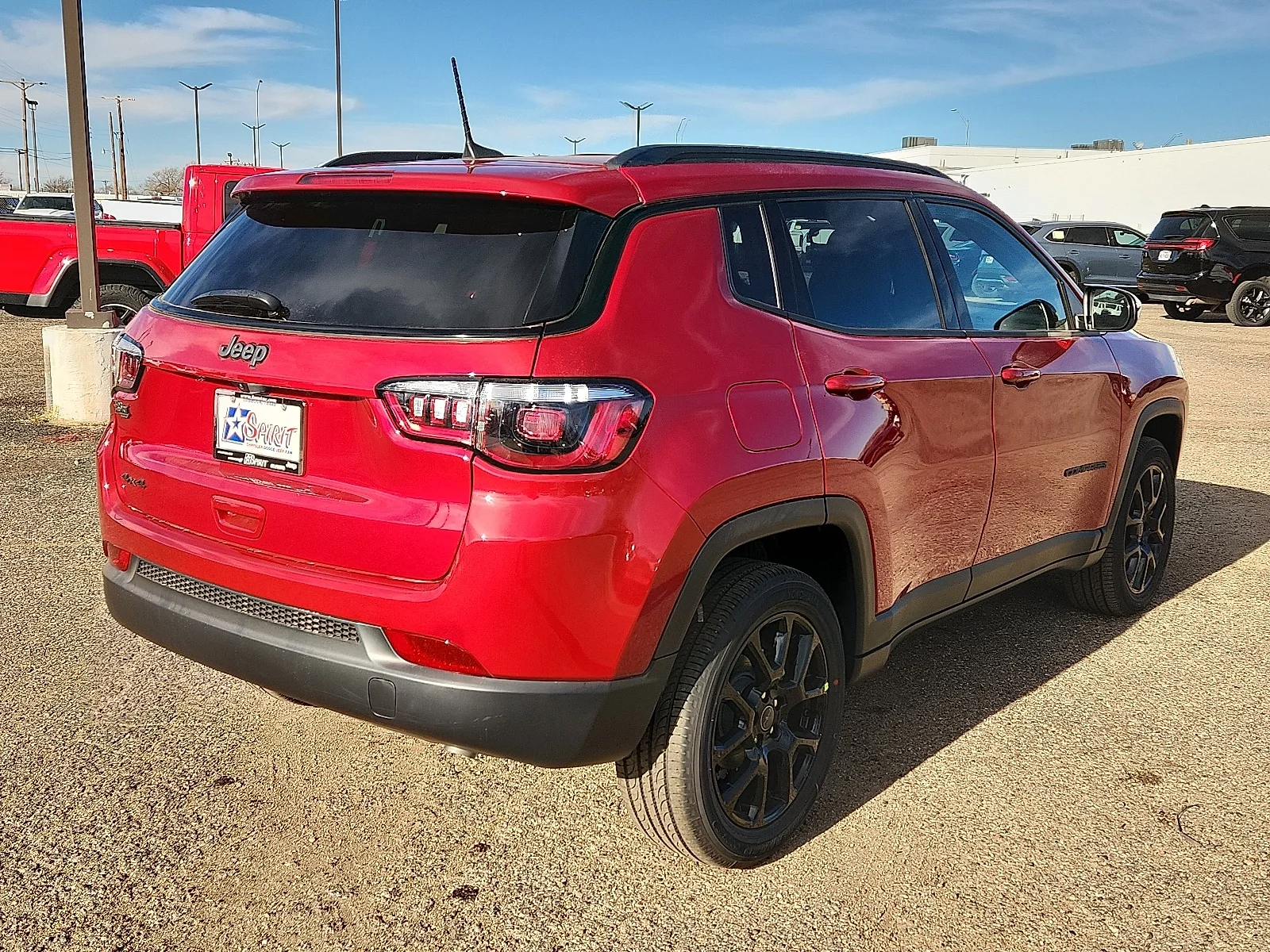 New 2026 Red Jeep LATITUDE ALTITUDE 4X4 image 4