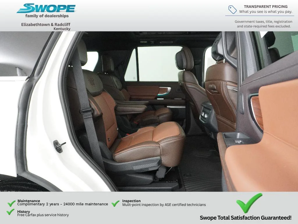 New 2026 Star White Metallic Tri-Coat Ford King Ranch® image 15