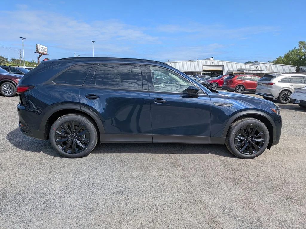 New 2026 Deep Crystal Blue Mica Mazda 3.3 Turbo Premium Sport AWD image 3