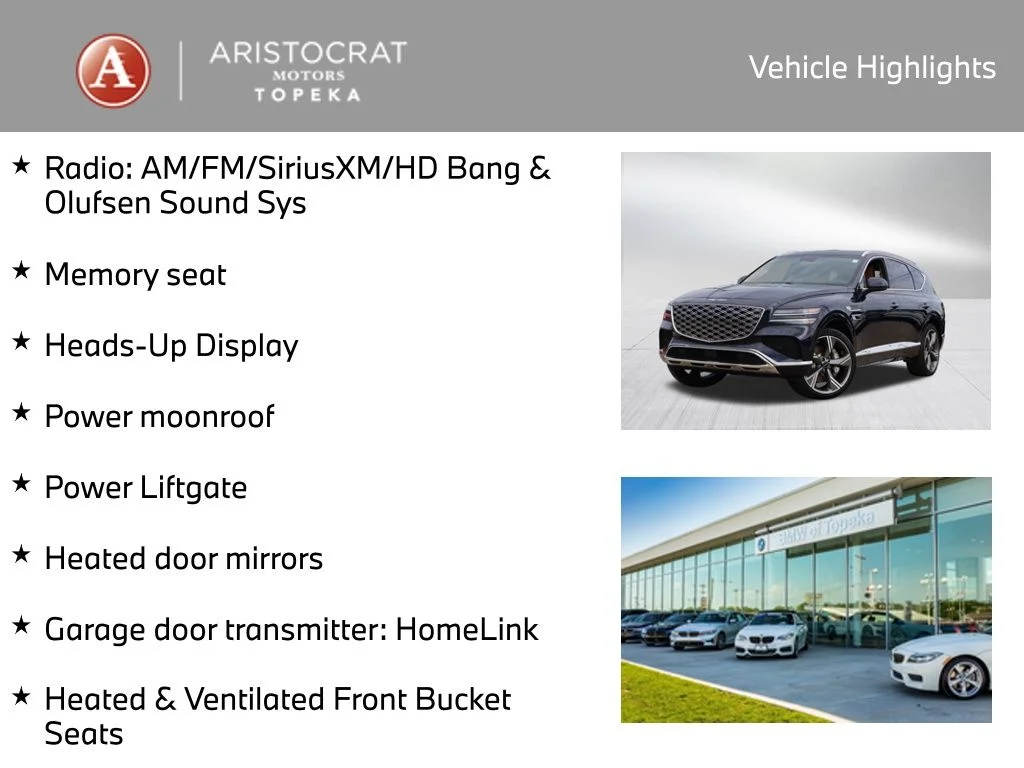Used 2025 GENESIS GV80 Prestige with VIN KMUHEESC8SU227227 for sale in Kansas City