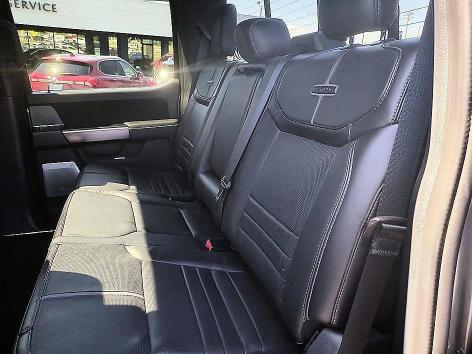 Used 2023 Gray Metallic Ford Platinum image 30