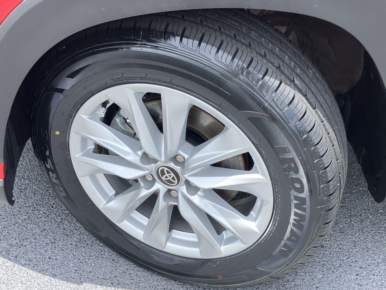 Used 2022 Red (Barcelona Red Metallic) Toyota LE image 9