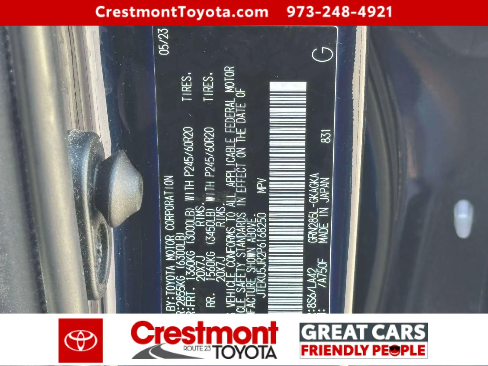 Used 2023 Nautical Blue Metallic Toyota Limited image 17
