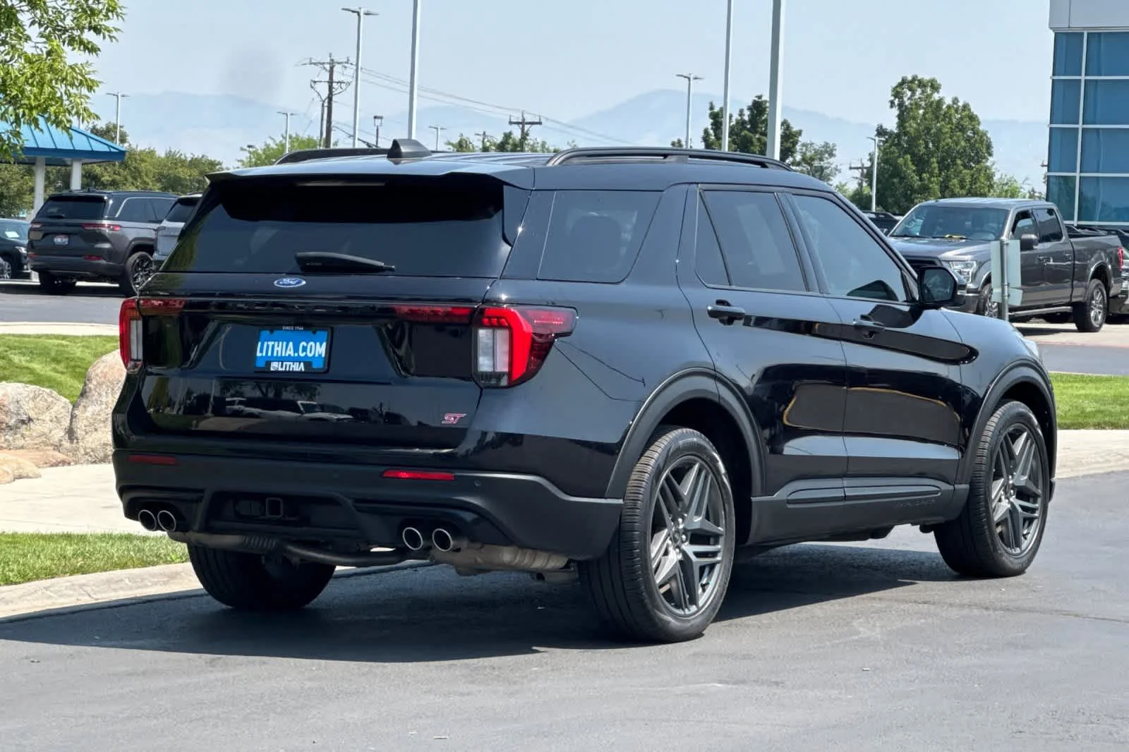 Certified Used 2025 Agate Black Metallic Ford ST image 2