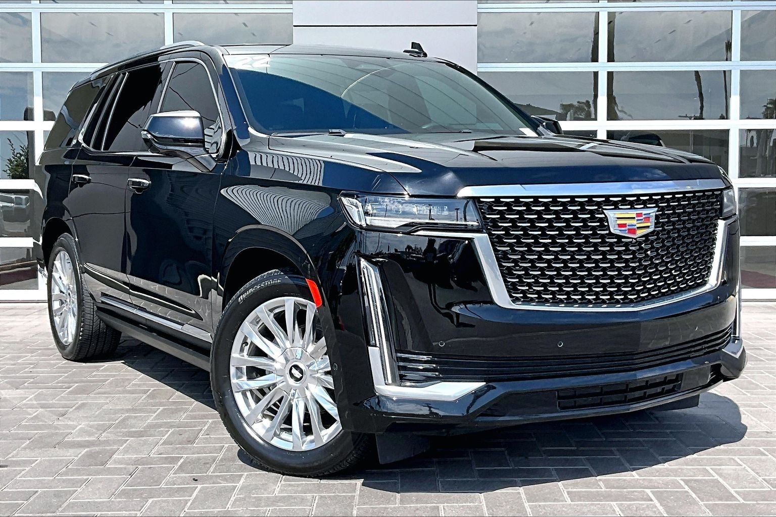 Used 2022 Black Cadillac Premium Luxury image 3