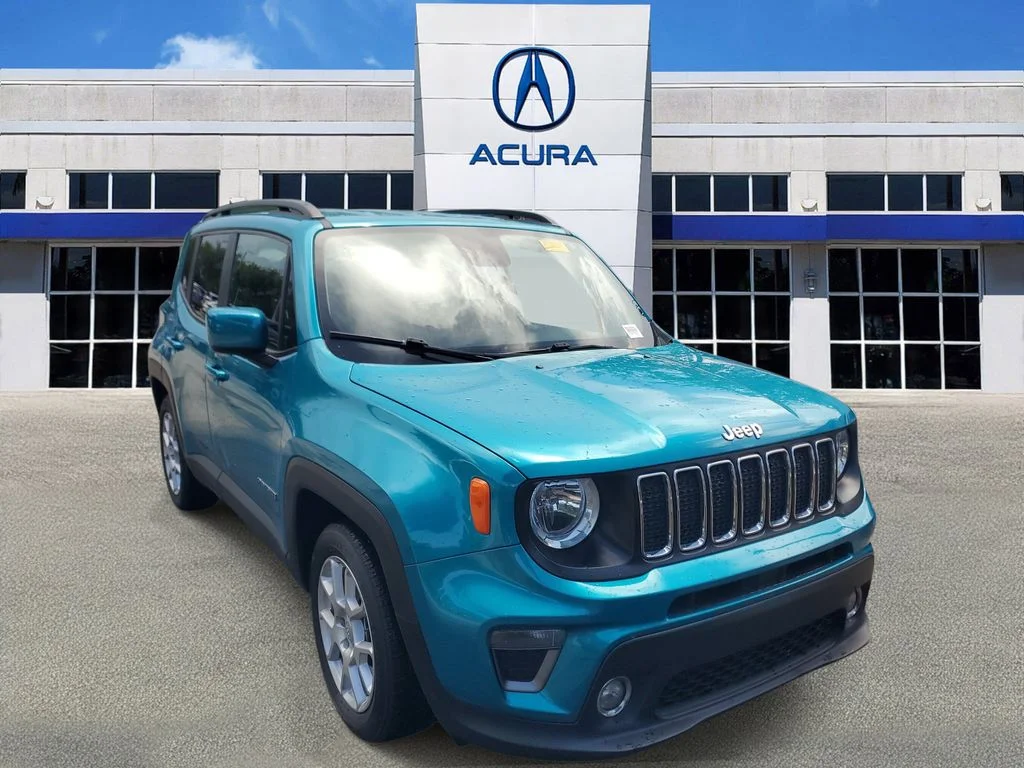 Used 2020 Blue Jeep Latitude image 1