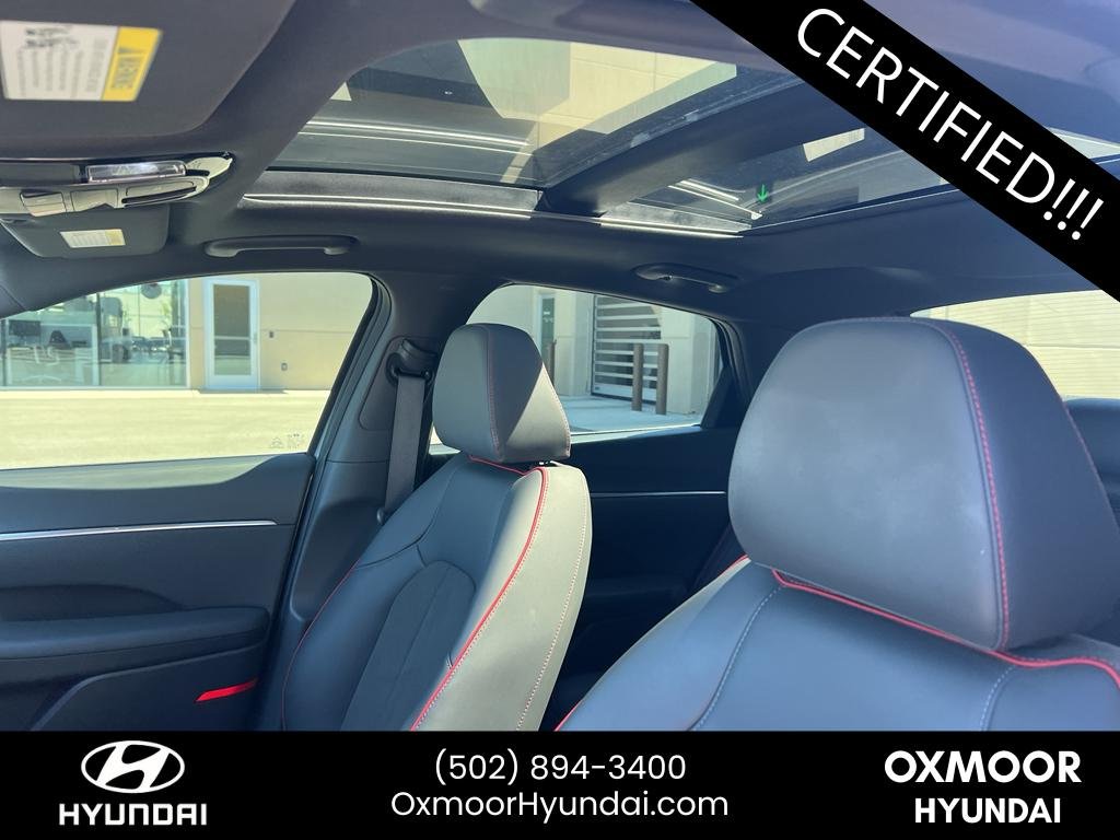 Used 2023 Curated Silver Hyundai SEL Plus image 7