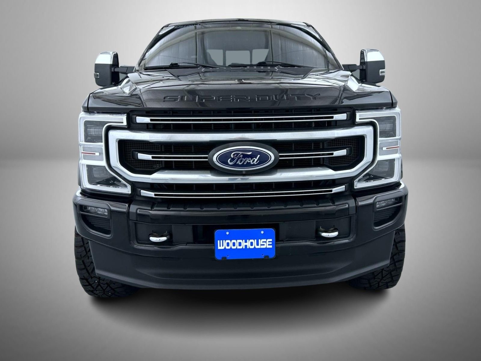 Used 2021 Agate Black Metallic Ford Platinum image 2