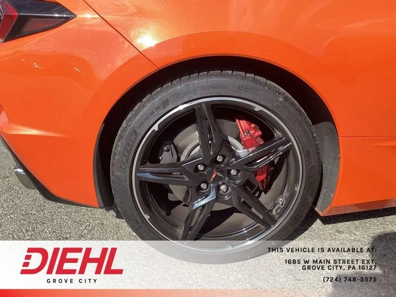 Used 2020 Orange Chevrolet Stingray image 9