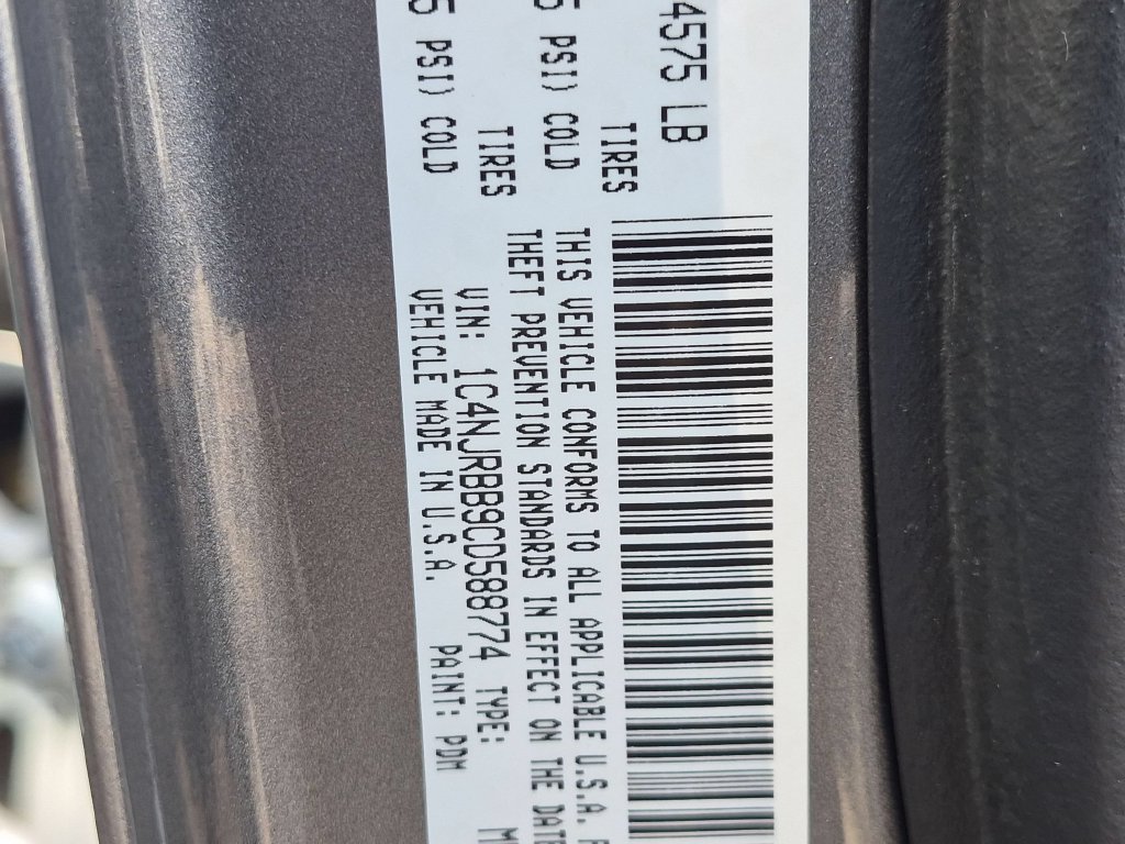 Used 2012 Gray Jeep Sport image 10
