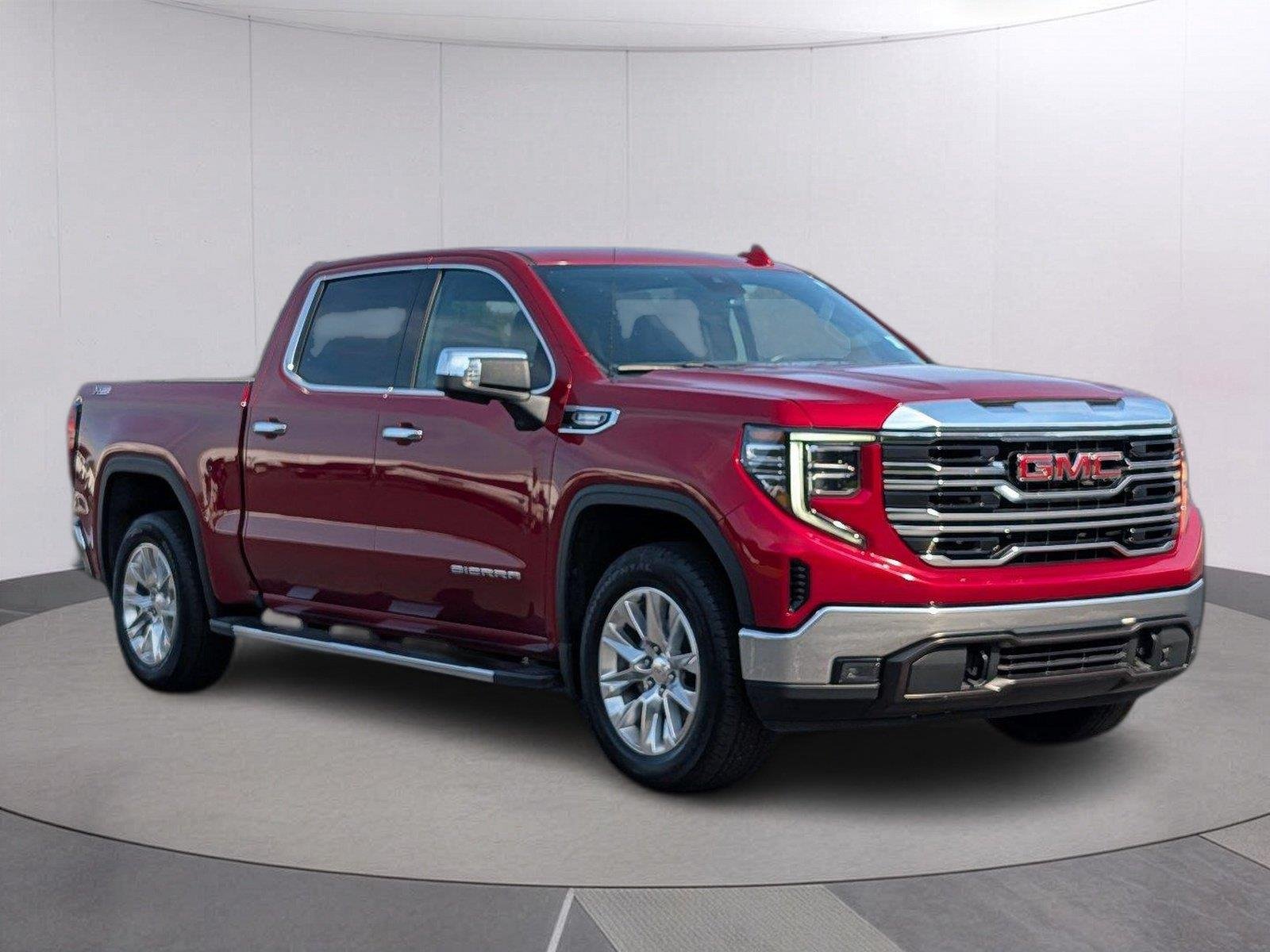 Used 2023 Volcanic Red Tintcoat GMC SLT image 8