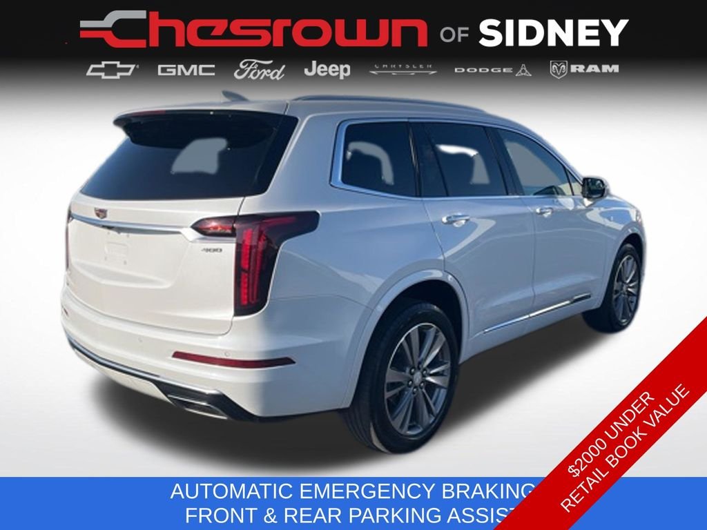Used 2024 White Cadillac Premium Luxury image 5