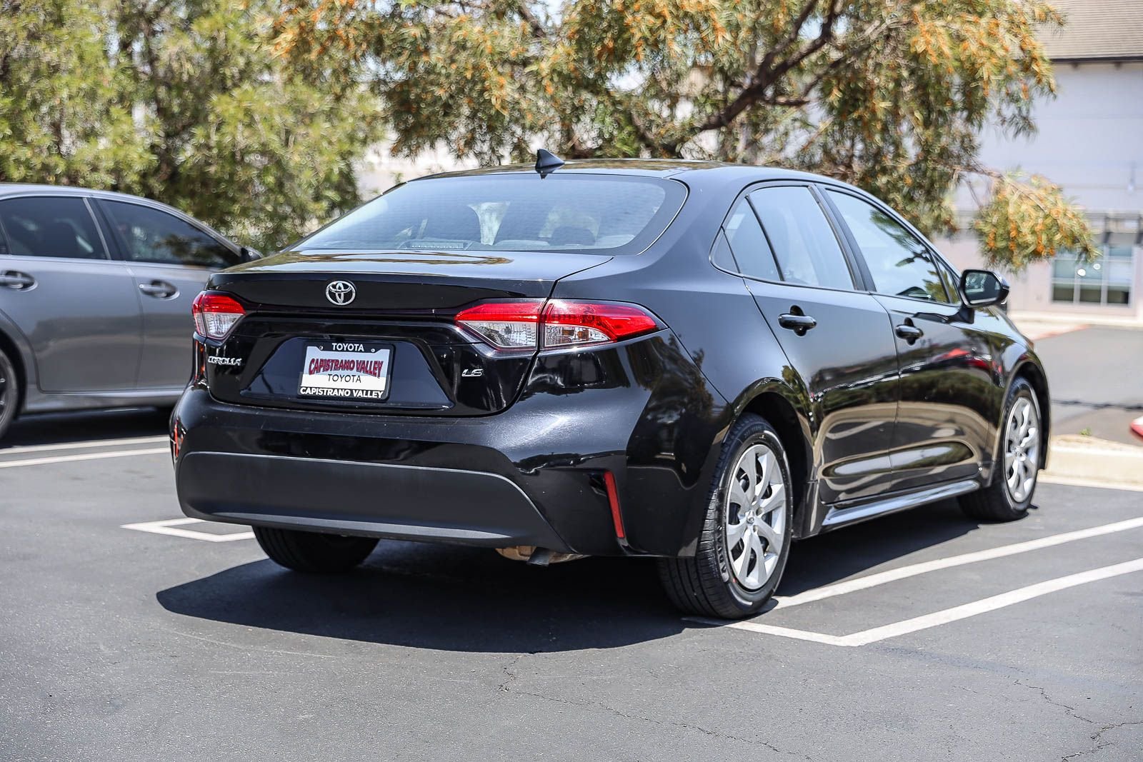 Certified Used 2024 MIDNIGHT BLACK METAL Toyota LE image 4