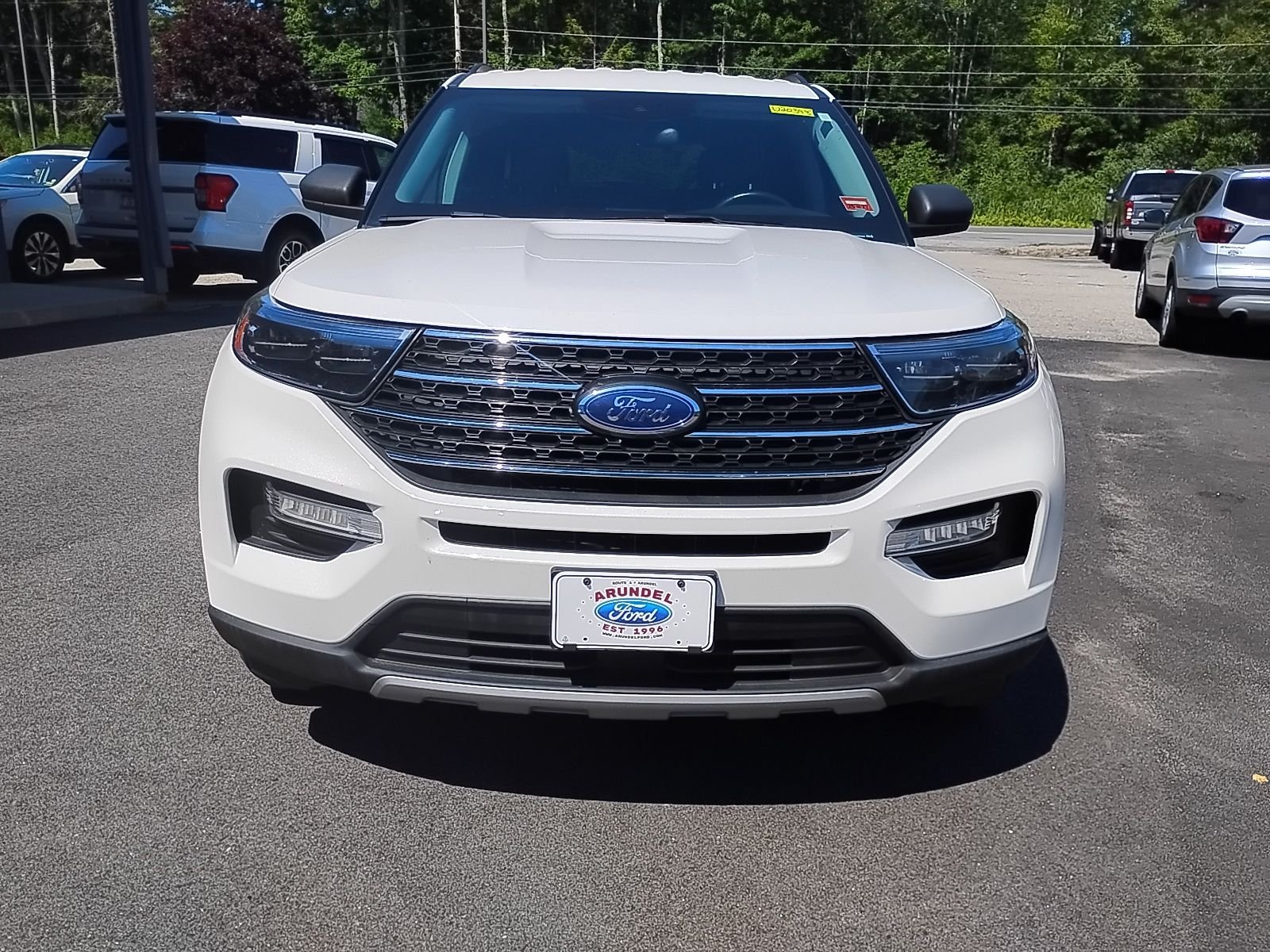Used 2022 White Ford XLT image 2