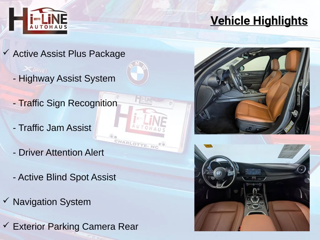 Certified Used 2022 Black Alfa Romeo Ti image 24