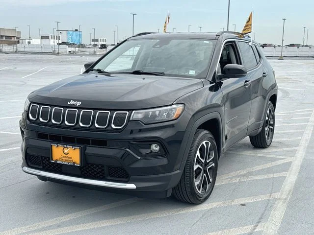 Certified Used 2022 Black Jeep Limited image 3