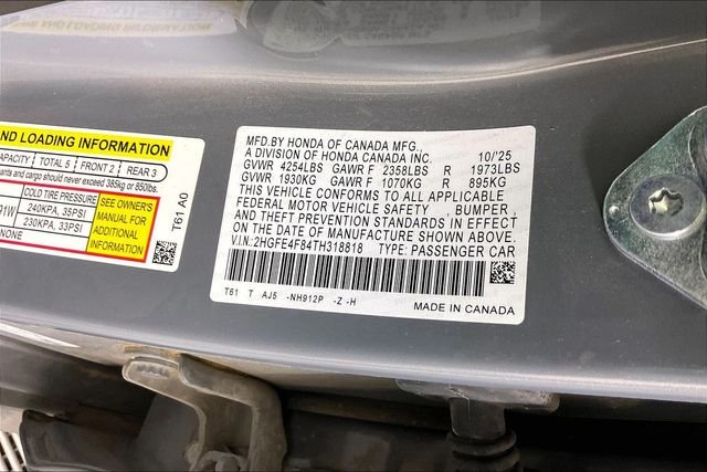 Used 2026 Gray Honda Sport Touring image 16