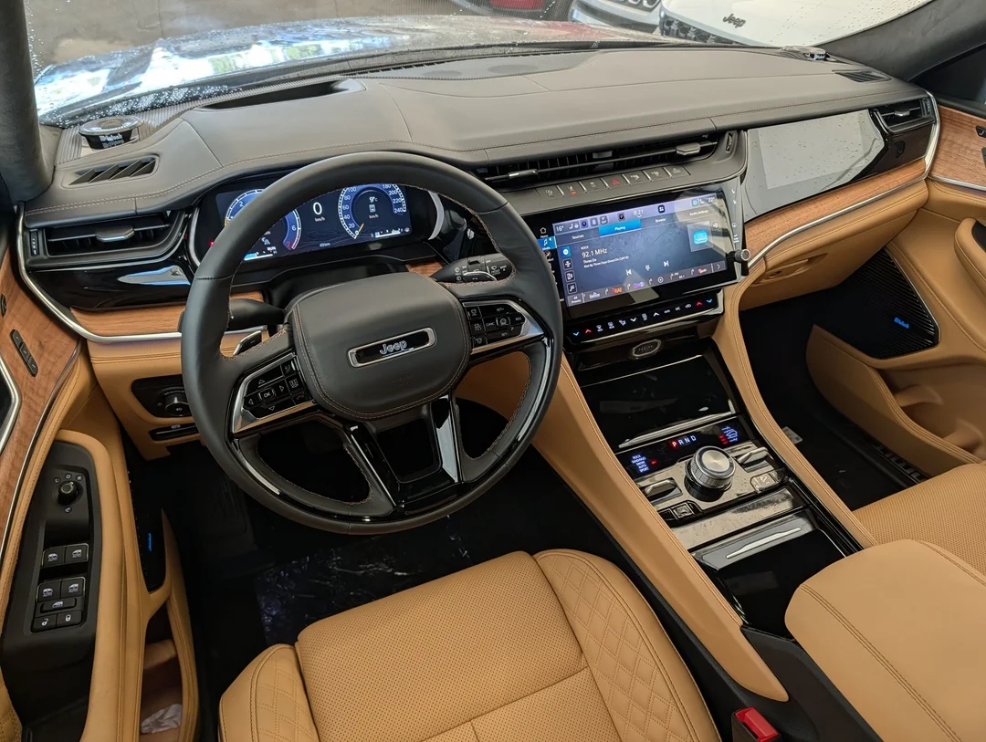 New 2026 Black Jeep Summit - - 4x4 - Advanced ProTech Group IV - Palermo Leather Seats - Head-Up Display & More! image 26