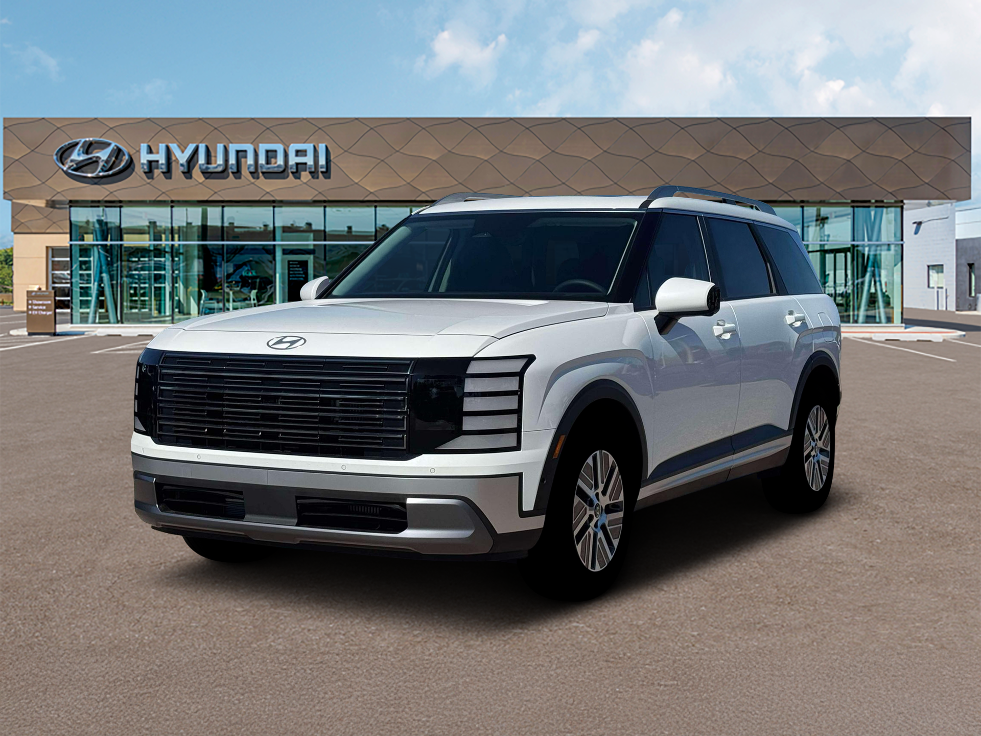 2026 Hyundai Palisade Blue SEL Premium 7 Passenger Hybrid FWD's photo