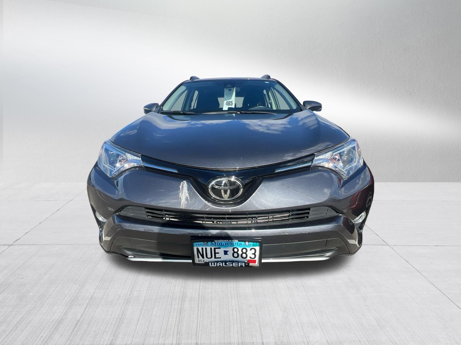 Used 2017 Magnetic Gray Metallic Toyota XLE image 7