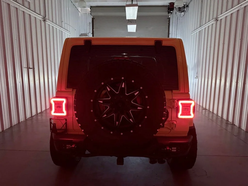 Used 2018 Yellow Jeep Unlimited Sahara image 8