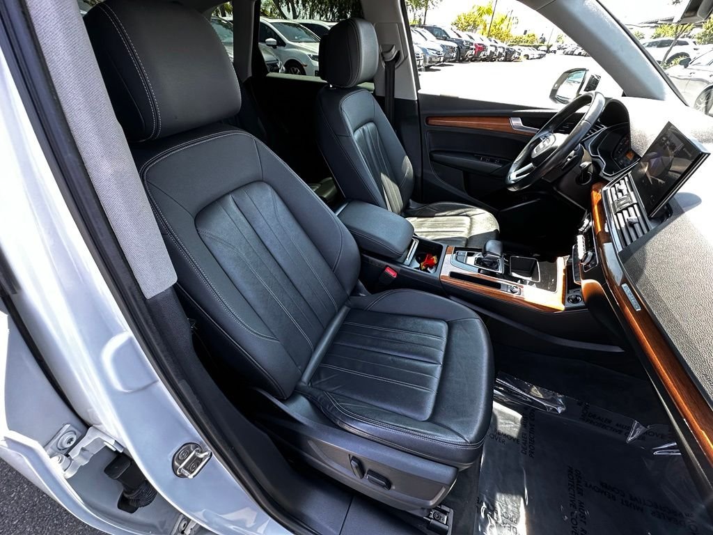 Used 2021 White Audi 55 Premium image 16