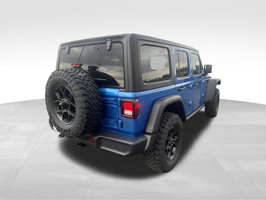New 2026 Hydro Blue Pearl-Coat Exterior Paint Jeep Willys image 3