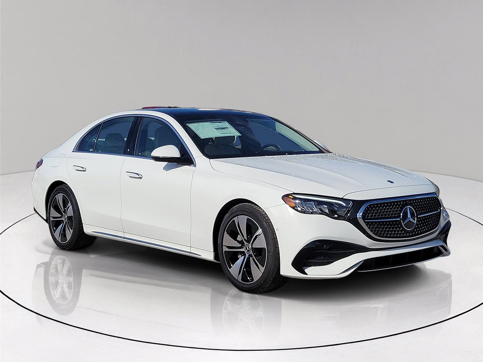 New 2026 Polar White Mercedes-Benz E 350 image 1