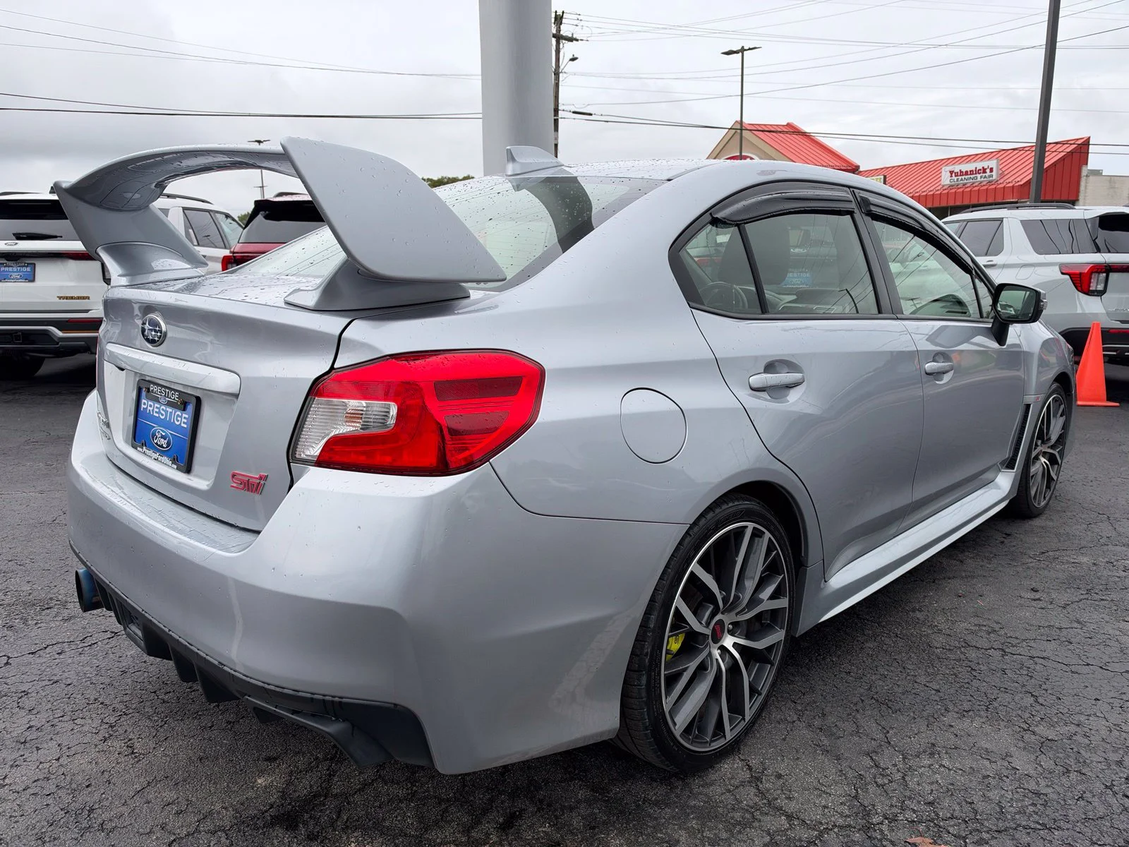 Used 2021 Ice Silver Metallic Subaru STi image 6