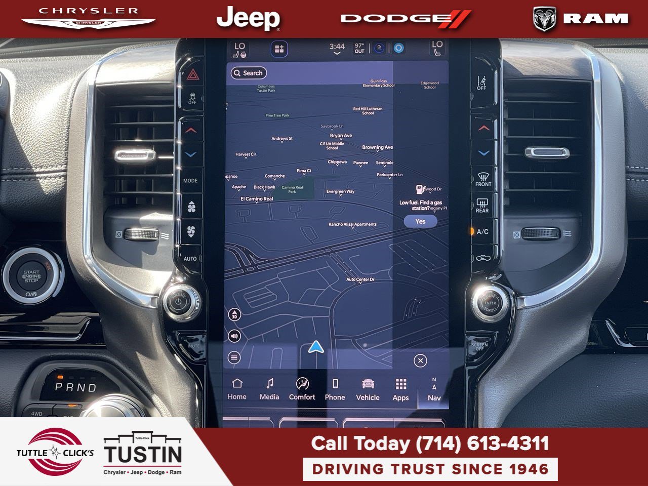 New 2026 Granite Crystal Metallic Clear-Coat Exterior Paint RAM Laramie image 14