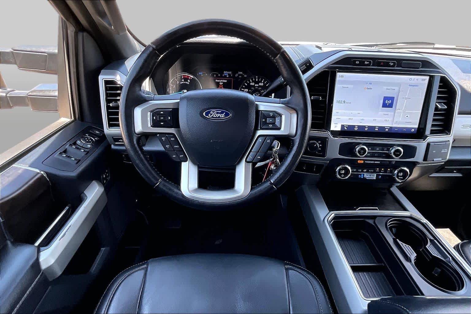 Used 2022 Agate Black Ford LARIAT image 6