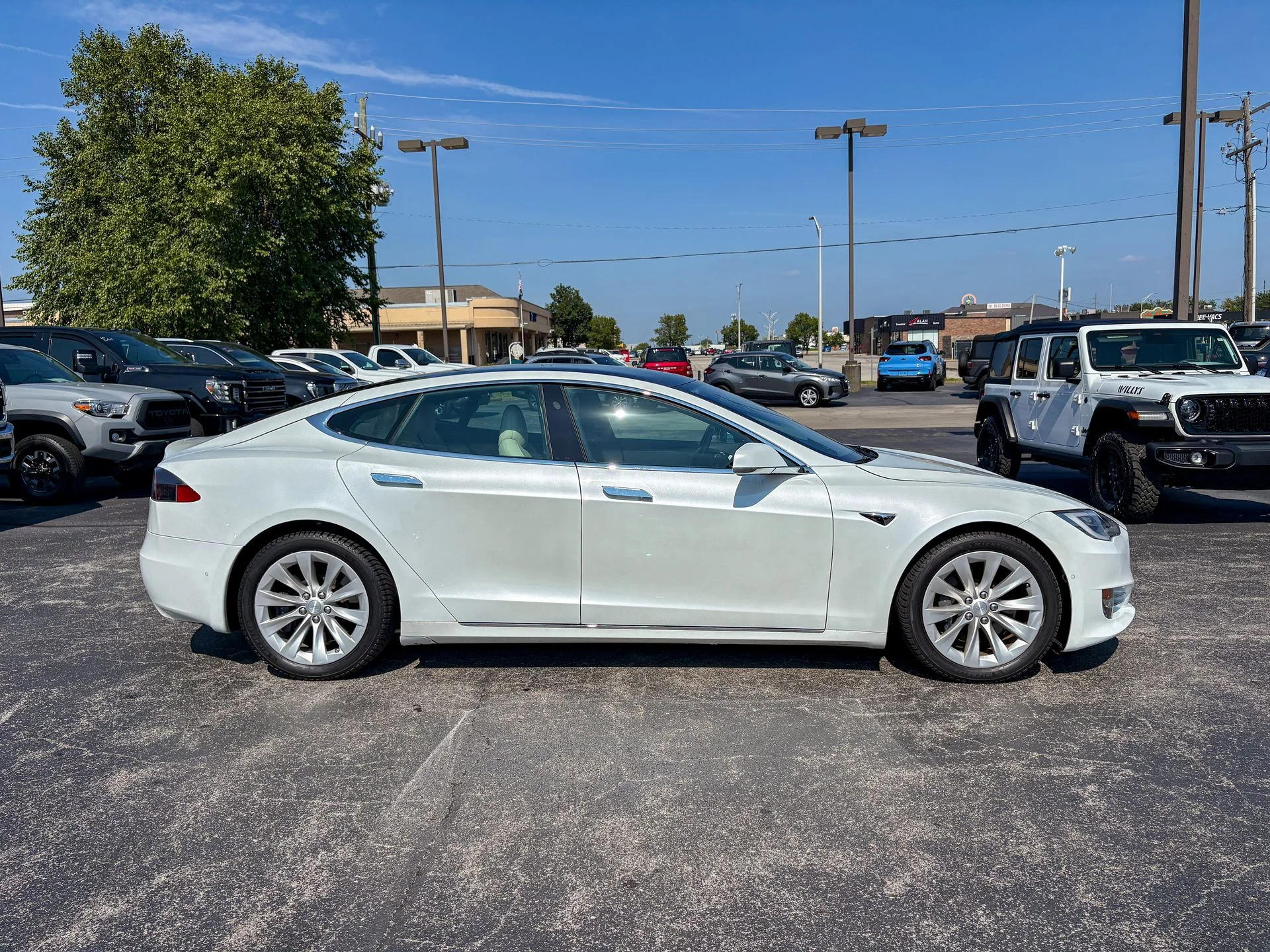Used 2020 White Tesla Long Range Plus image 10