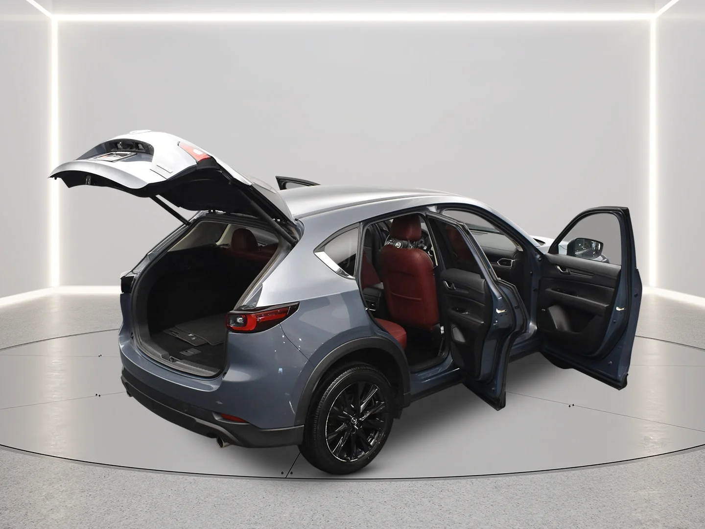 Used 2024 Polymetal Gray Metallic Mazda 2.5 S Carbon Edition image 13