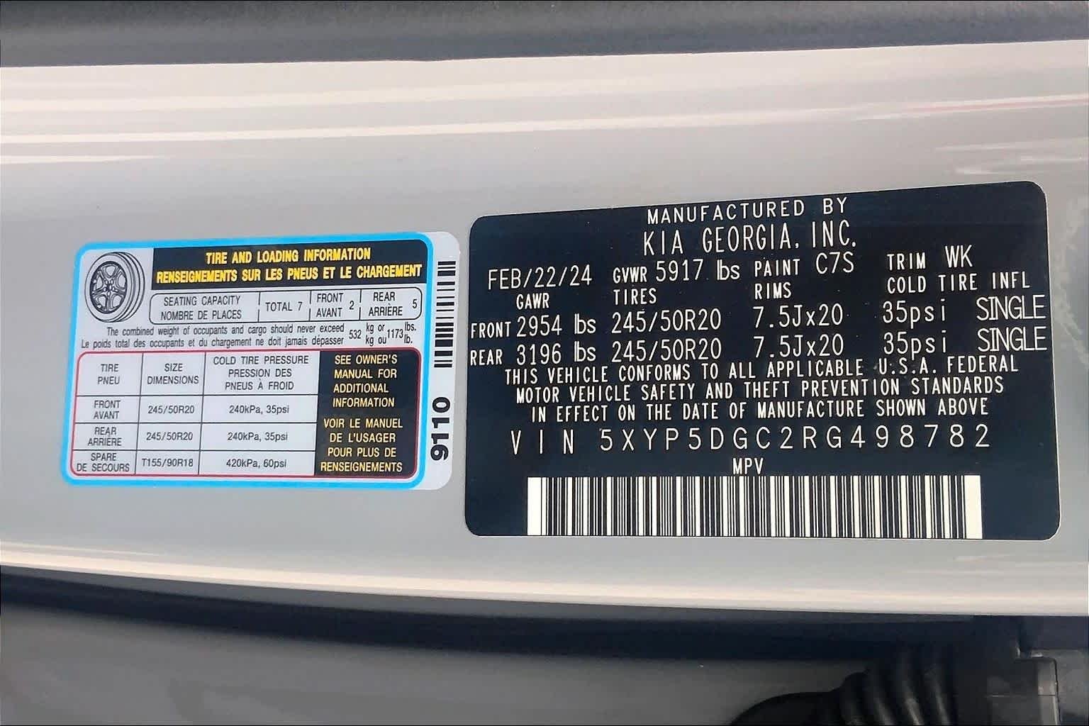 Certified Used 2024 Wolf Gray Kia SX X-Line image 32