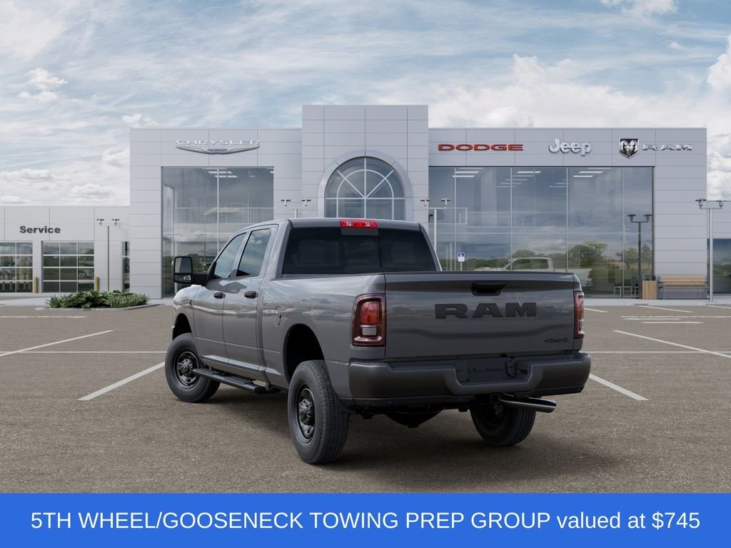 New 2026 Ceramic Gray Clear-Coat Exterior Paint RAM Tradesman image 3