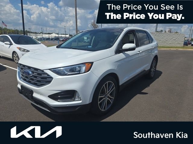 Used 2020 White Ford Titanium image 1