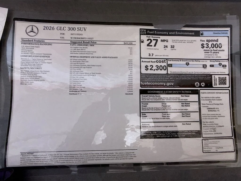 2026 Mercedes-Benz GLC Base - Photo 9