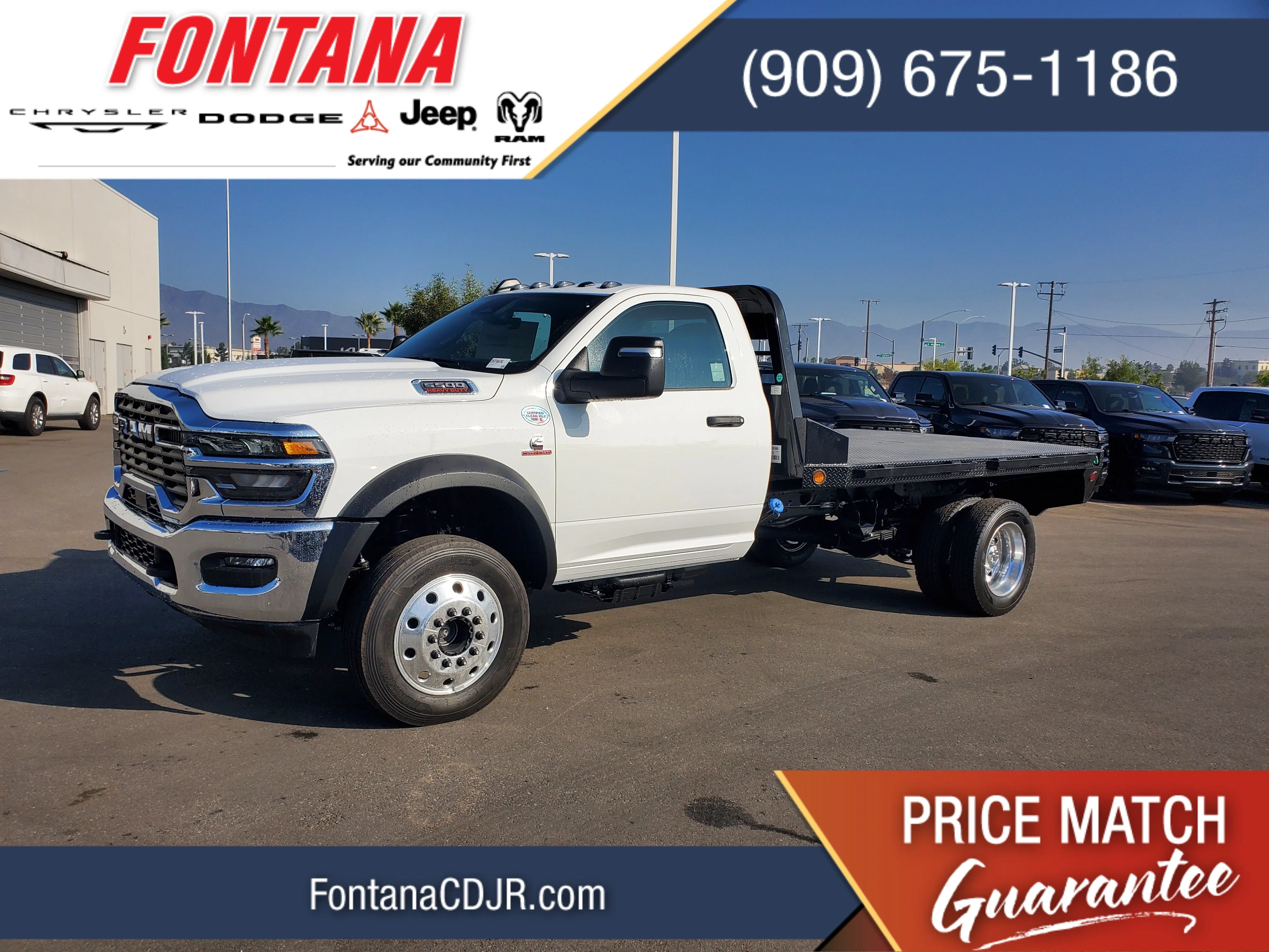 New 2026 Bright White Clearcoat RAM Tradesman image 1