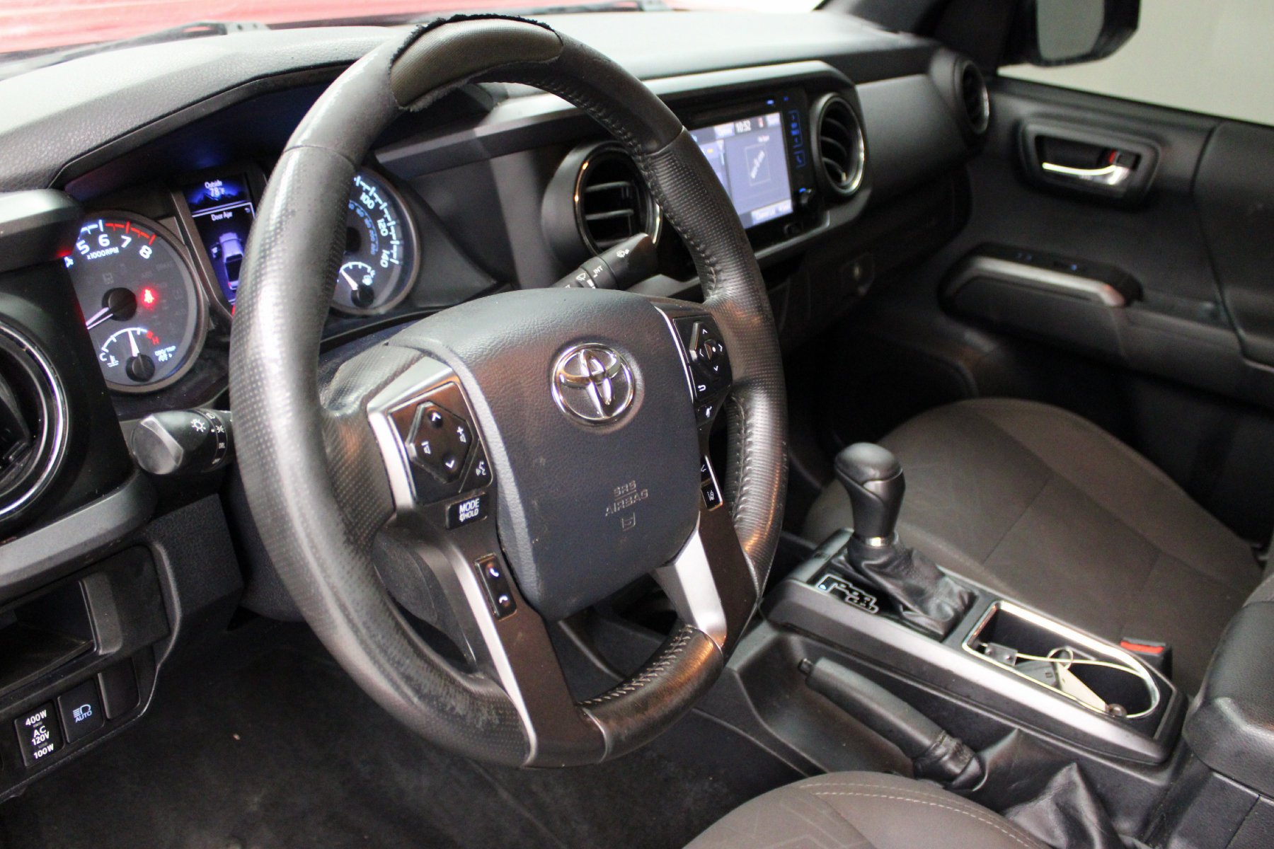 Used 2018 Barcelona Red Metallic Toyota TRD Sport Double Cab 5