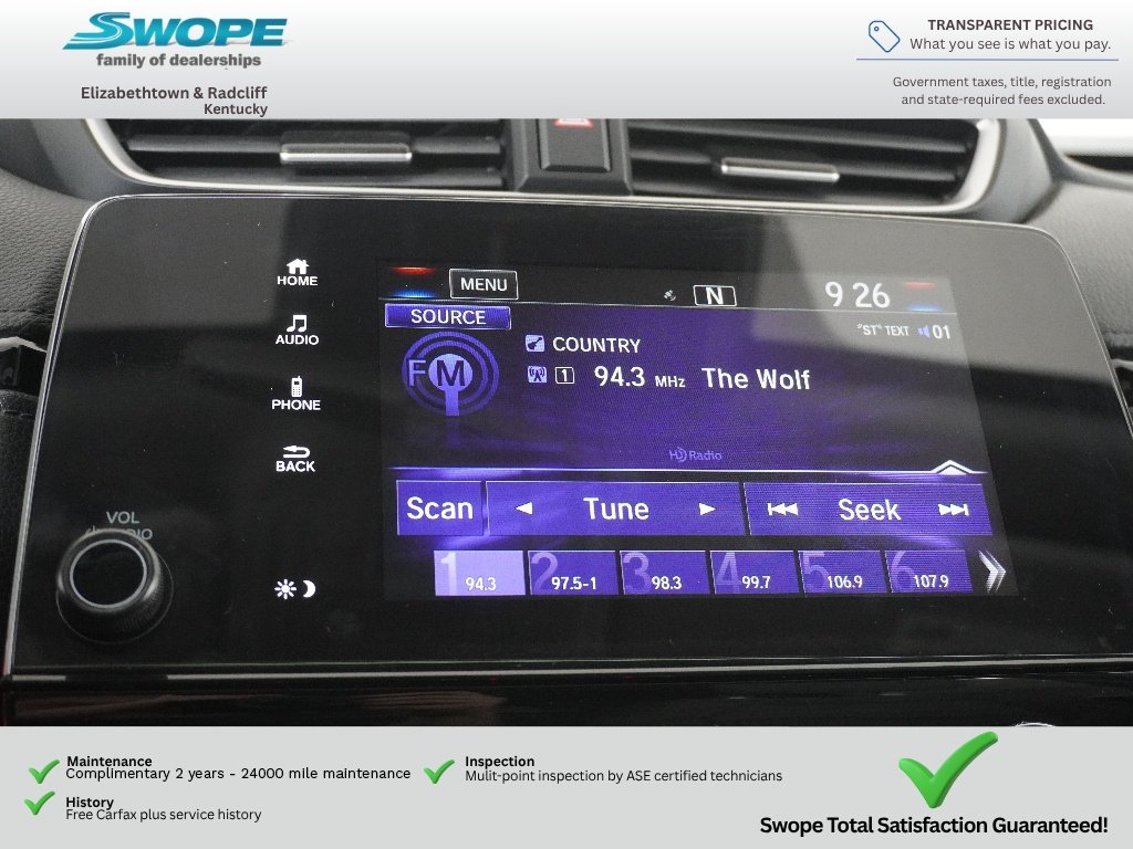 Used 2022 Obsidian Blue Pearl Honda EX image 24