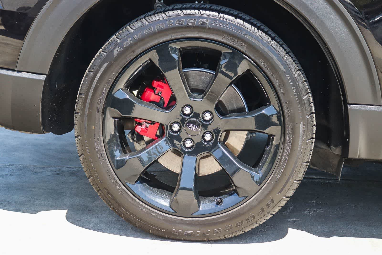 Used 2021 Agate Black Metallic Ford ST image 7