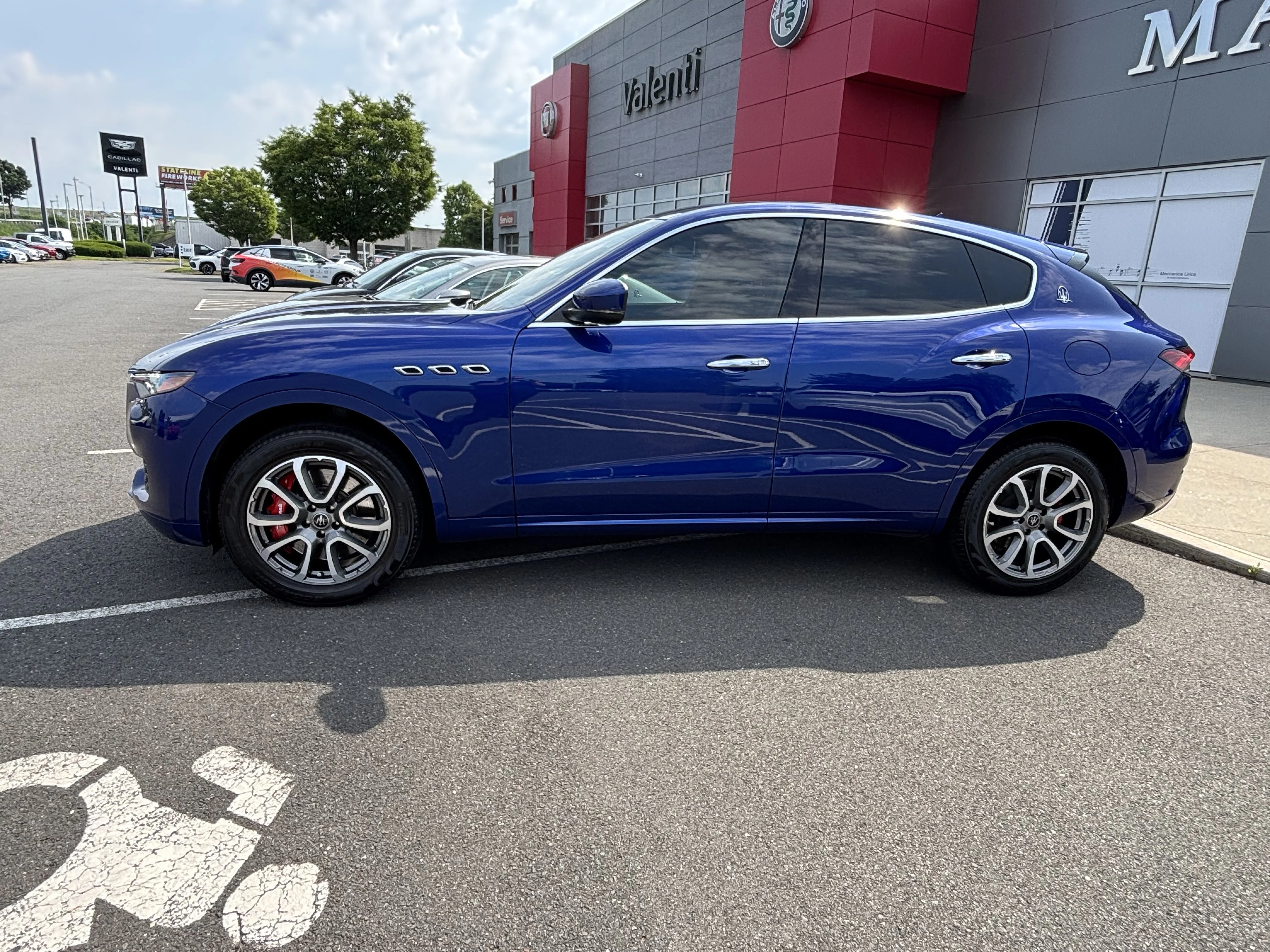 Used 2021 Blu Emozione Metallic Maserati S image 4