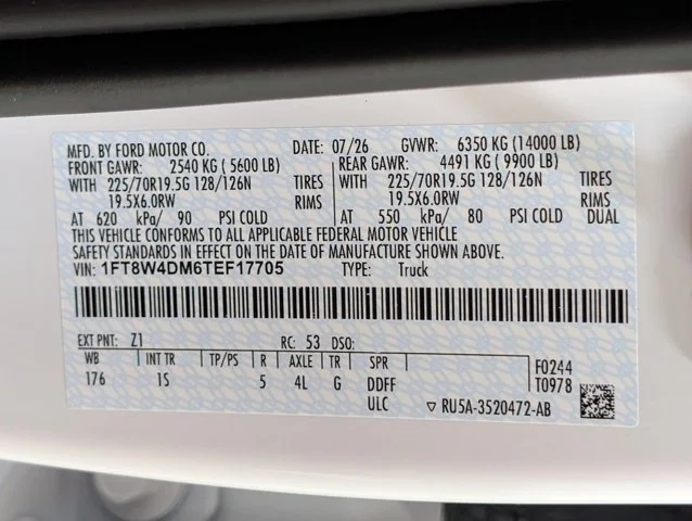 New 2026 Oxford White Ford F-450® XL image 63