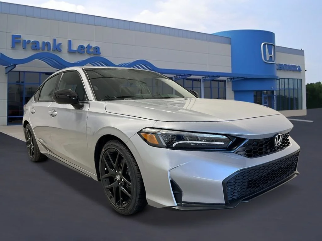 New 2026 Solar Silver Metallic Honda FWD Sport image 9