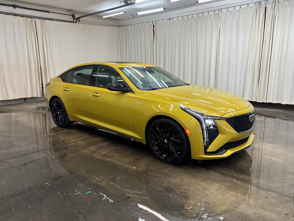 Used 2026 Cyber Yellow Metallic Cadillac V-Series image 3