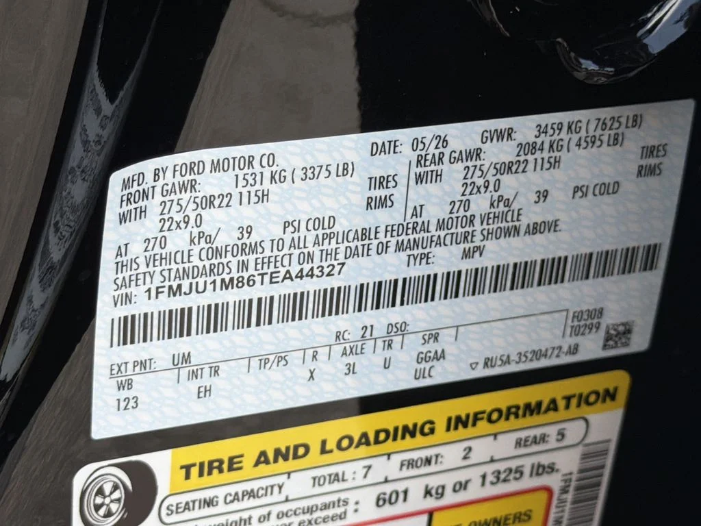 New 2026 Black Ford Platinum image 32